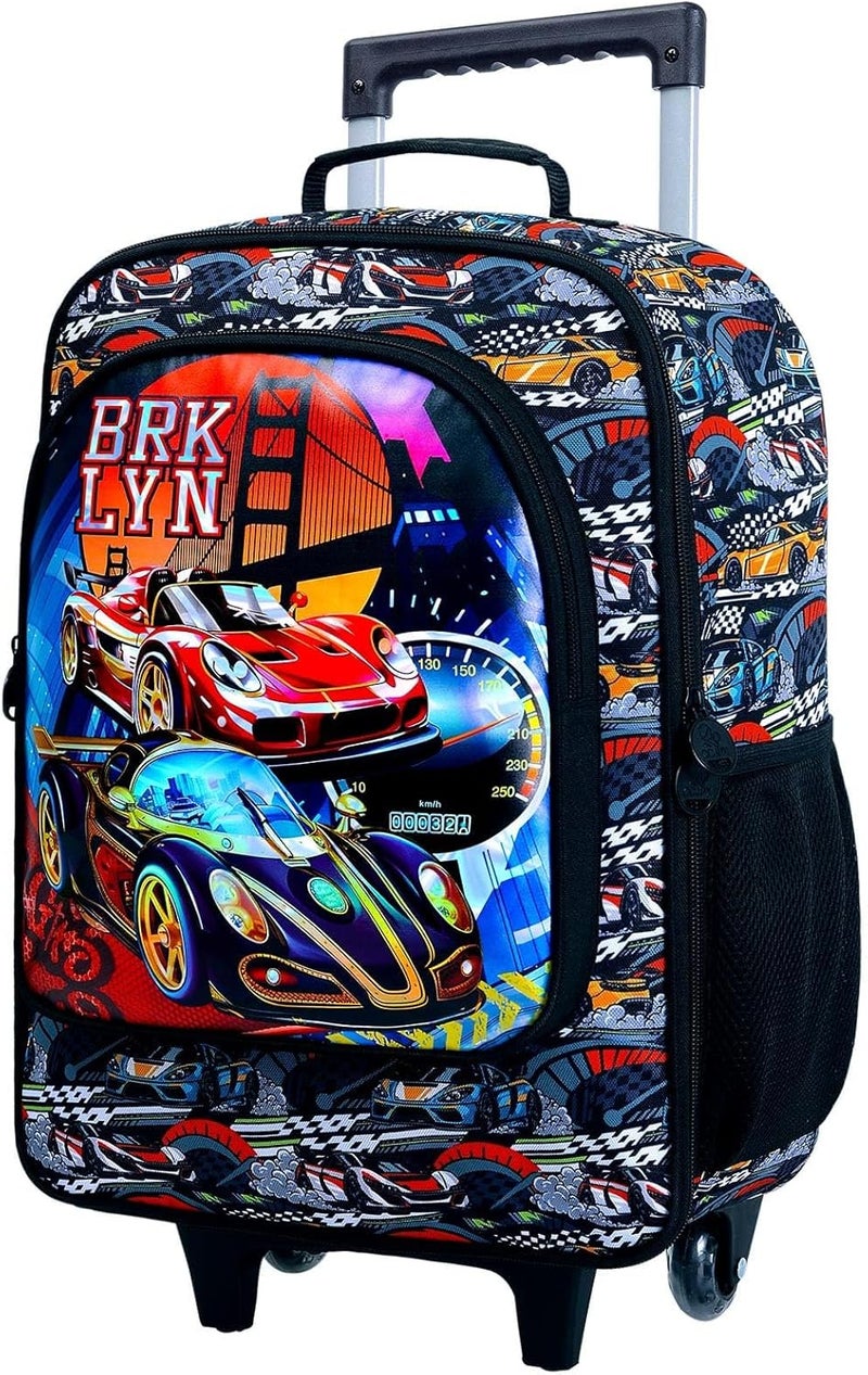 KLFVB Kids Luggage for Boys Girls, Cute Rolling Wheels Suitcase for Toddler, Children Travel Carry on Suitcase - Image 1